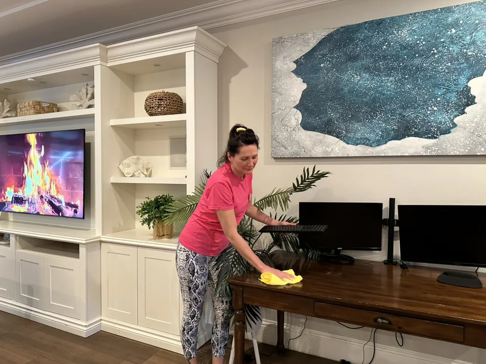 Maria's Magic Broom — cleaned space 3